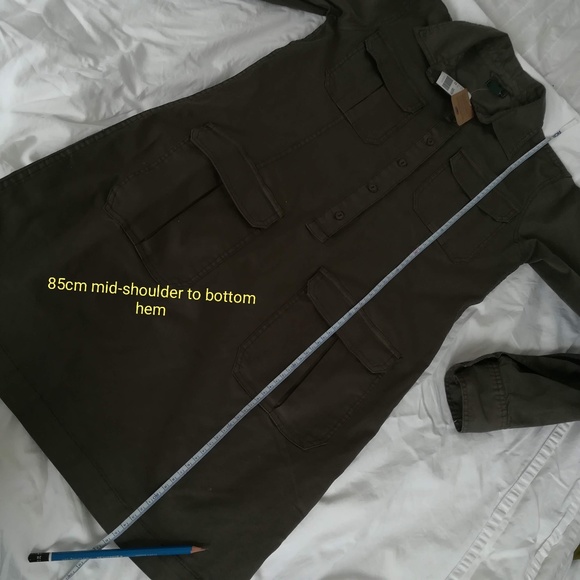 ❌SOLD❌NWT ROOTS shirt dress - Picture 6 of 6